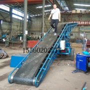 車間旋轉(zhuǎn)式皮帶輸送機圖片